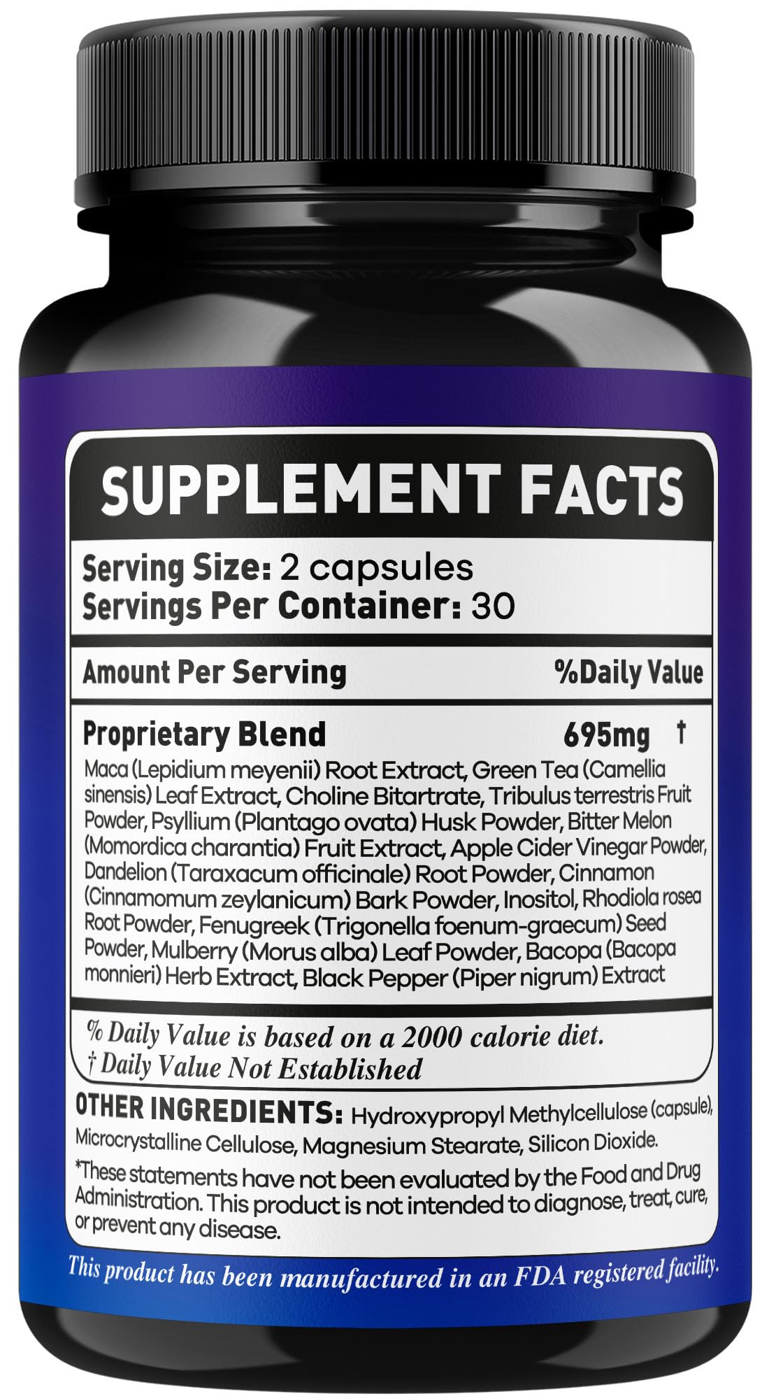 OVICIA Memory & Mood Brain Capsules close-up