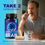 OVICIA Memory & Mood Brain Capsules with ingredients label