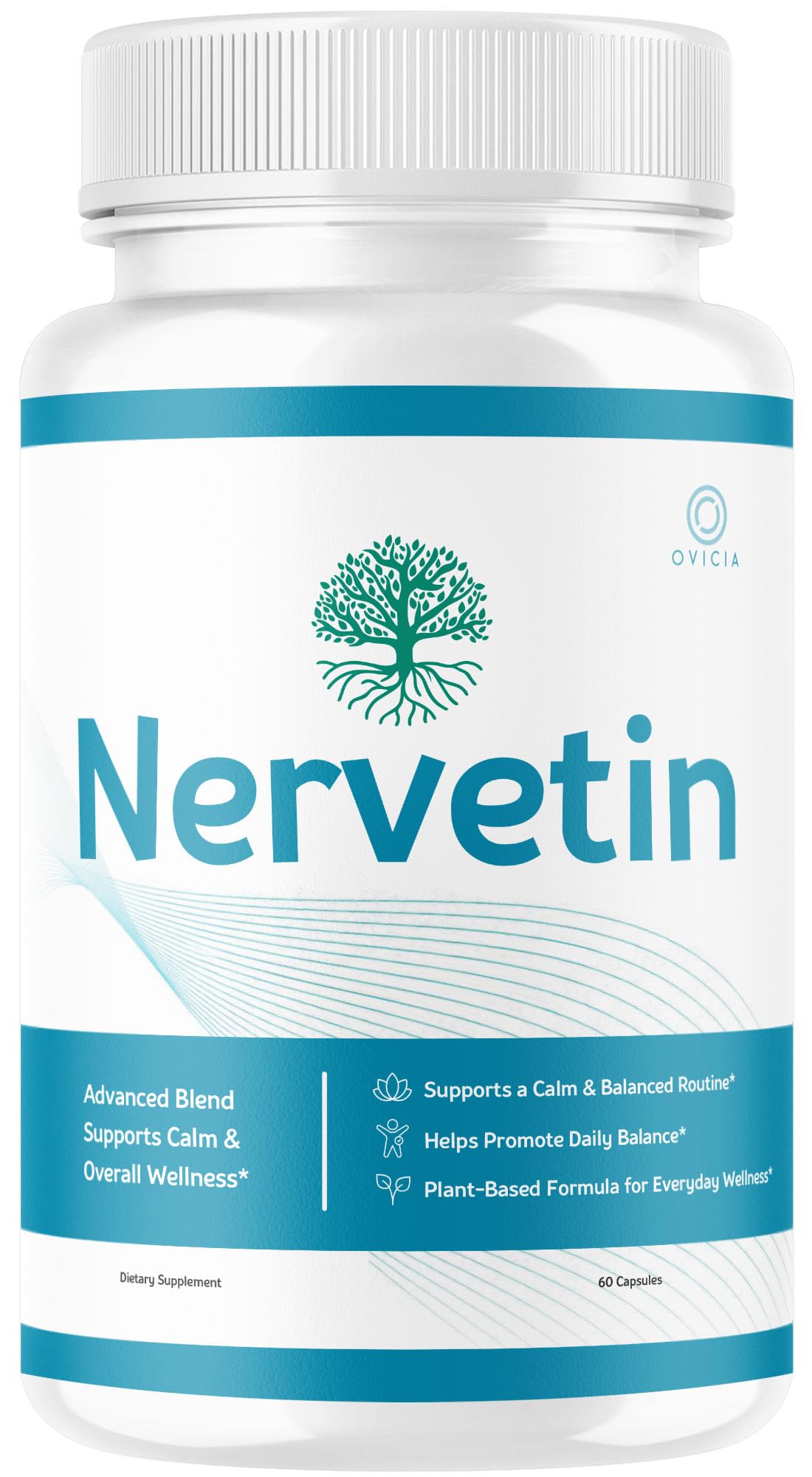 OVICIA Nervetin Capsules front view packaging
