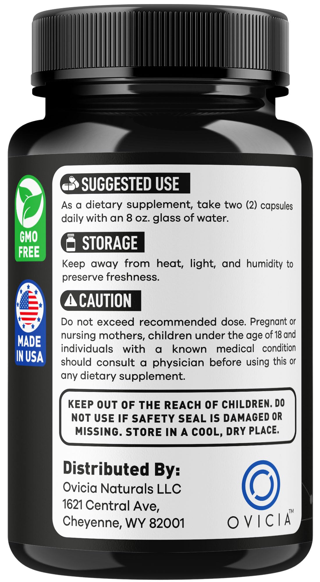 OVICIA Neuro MindPro Capsules lifestyle scene on a kitchen counter