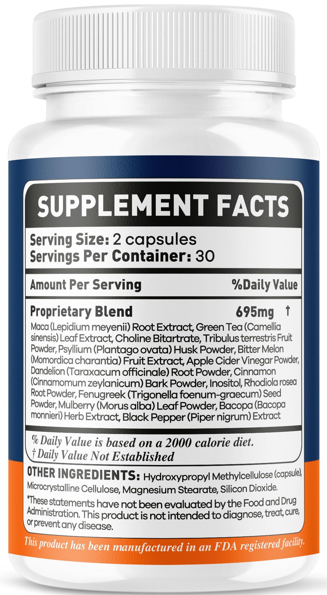 OVICIA Neuro Salt Capsules showing capsule count