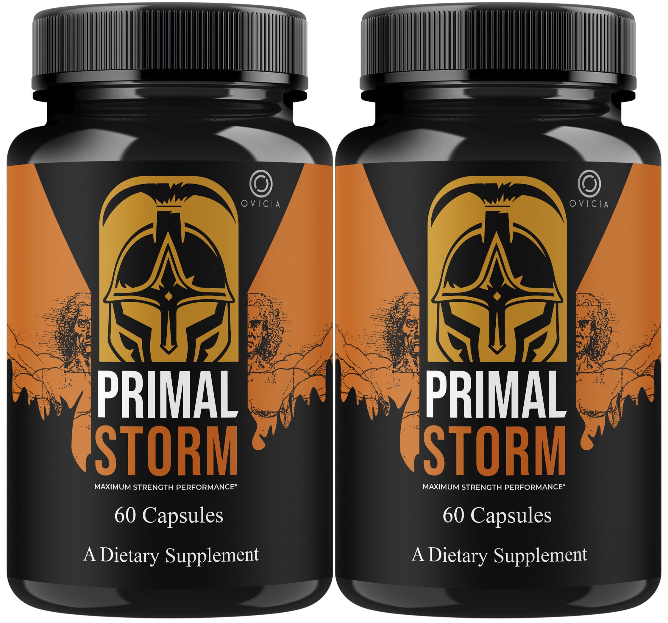 OVICIA Primal Storm Capsules 150g front view