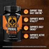 OVICIA Primal Storm Capsules 150g side view
