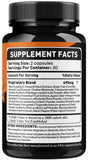 OVICIA Primal Storm Capsules 150g with a glass of water