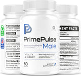 OVICIA Pulse Male Advanced Formula Capsules opened bottle