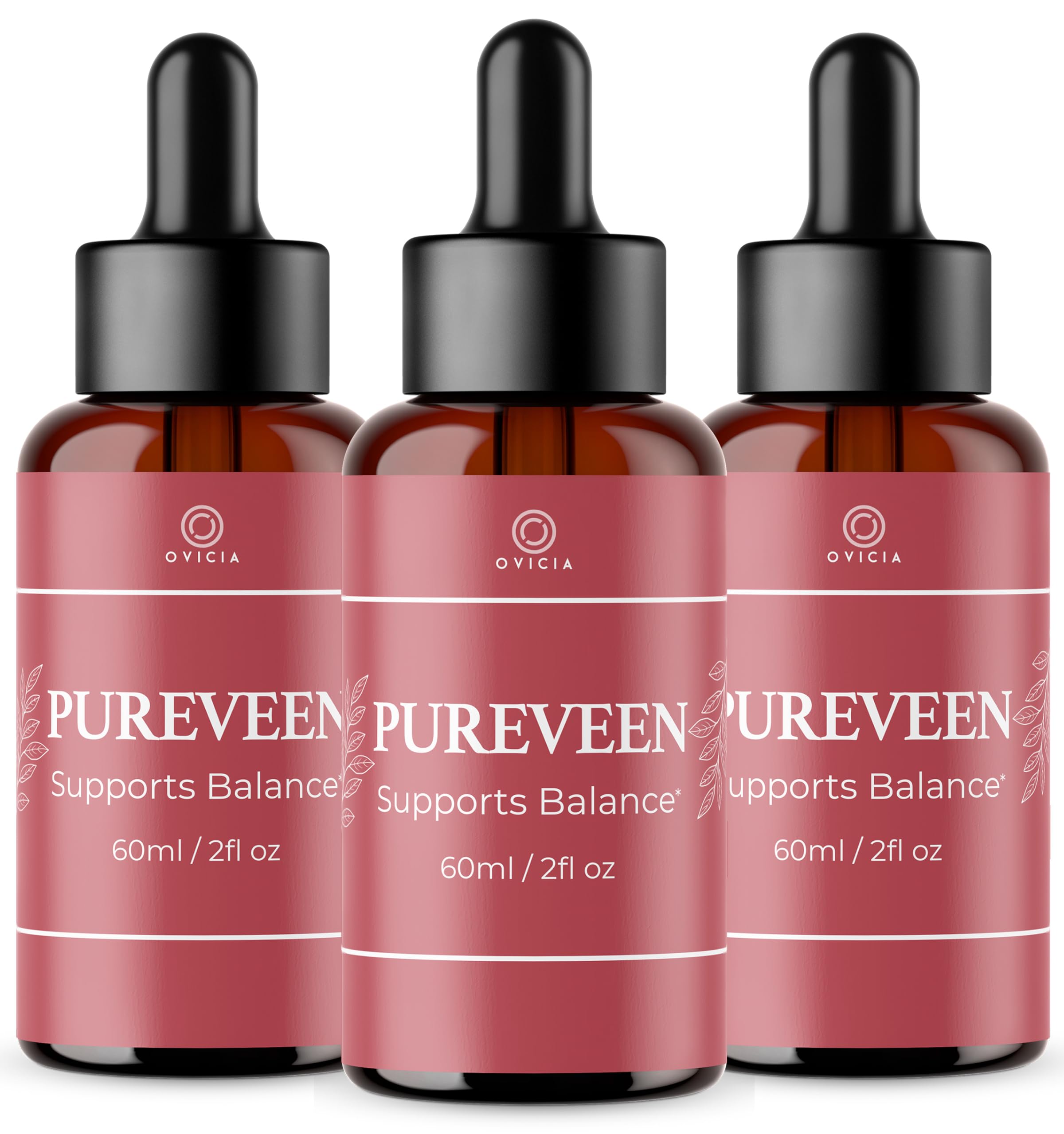 OVICIA Pureveen Liquid Drops 510g front view
