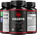 OVICIA Vigoryn Premium Formula Capsules opened bottle