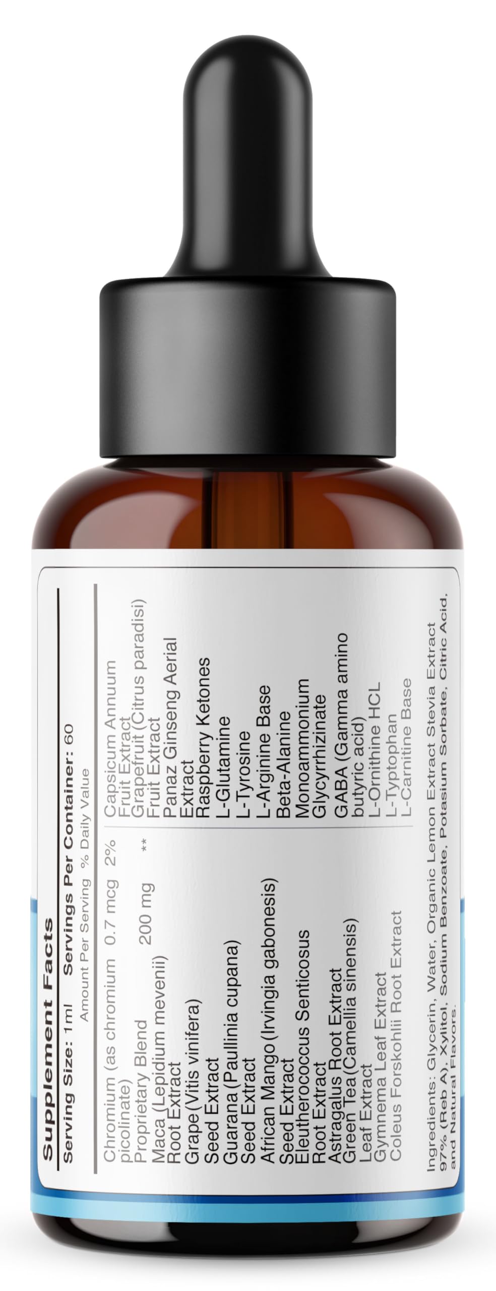 OVICIA Visium Care Blended Vitamin Drops 60ml with measuring dropper