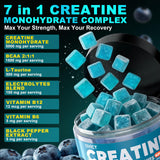OVICT Creatine Gummies 5g side view of packaging