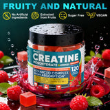 OVICT Creatine Gummies 5g sugar-free vegan serving size