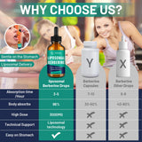 owegel Liposomal Berberine Drops 3000mg packaging