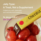 Ownist Collagen Jelly Supplement in a bowl