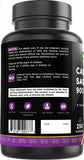 Oxify Cascara Sagrada 900 mg herbal supplement bottle back view