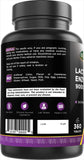 Oxify Lactase Enzyme Tablets back view with label