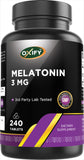 Oxify Melatonin 3 mg 240 tablets front view