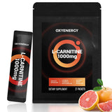 OxyEnergy L-Carnitine liquid supplement sachet front view
