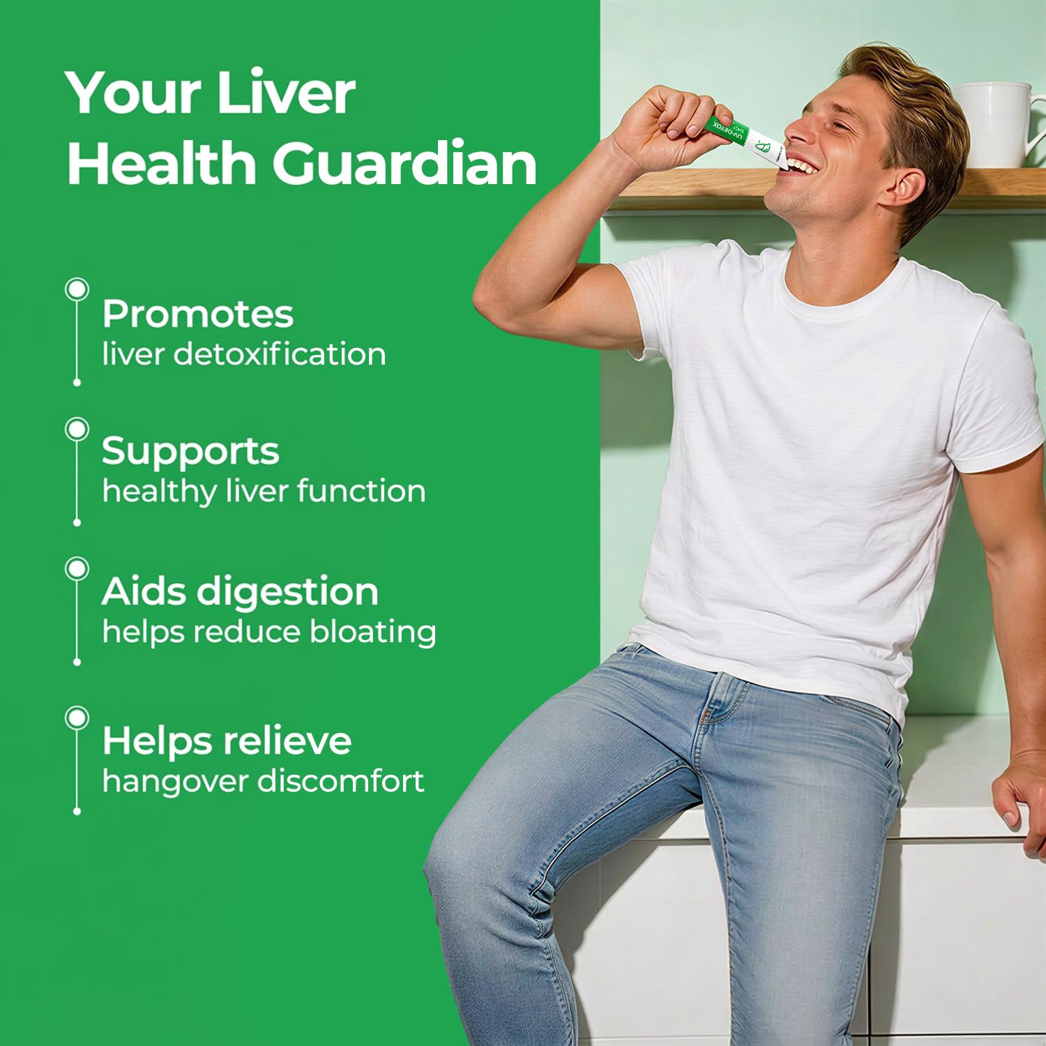 OxyEnergy Liver Extracts ingredients list on packaging