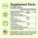 OxyEnergy Milk Thistle Liver Extract 110g side view
