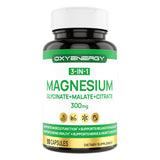 OxyEnergy Triple Magnesium Complex 300mg front view