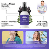Oxygen Nutrition Elderberry Spray in lifestyle setting on a table