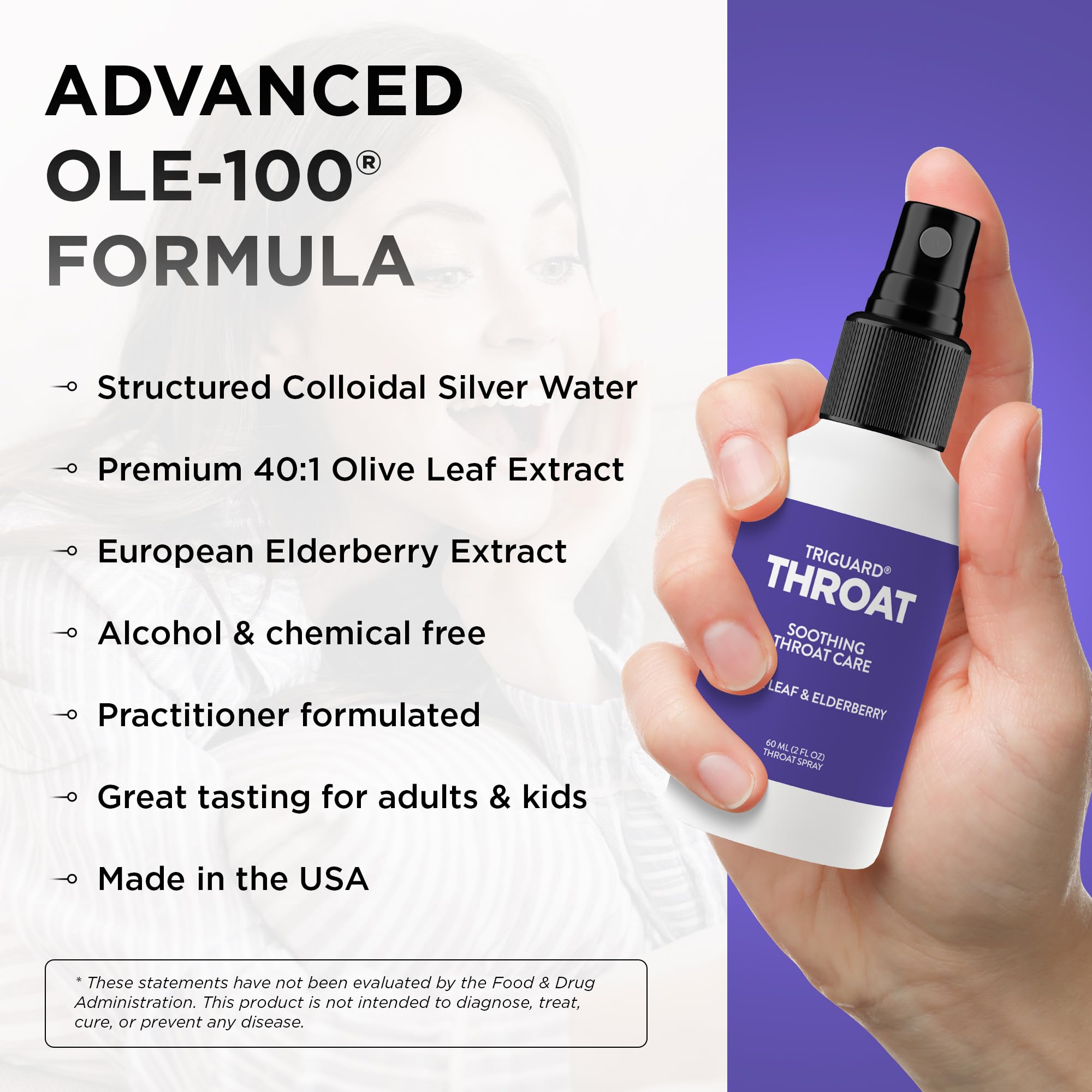 Oxygen Nutrition Elderberry Spray packaging with quality assurance
