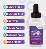 Oxygen Nutrition Elderberry Supplement side view showing packaging