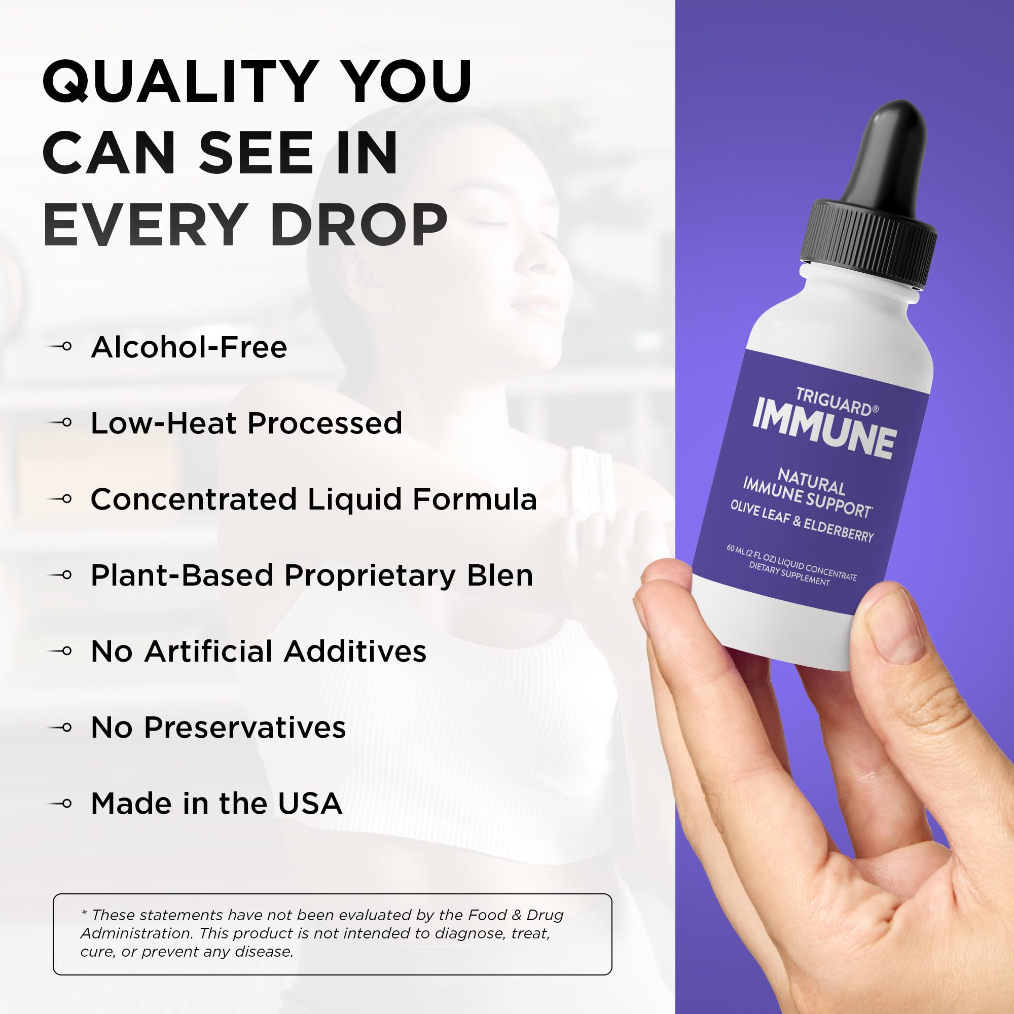 Oxygen Nutrition Triguard Plus Colloidal Silver Drops 168g lifestyle scene