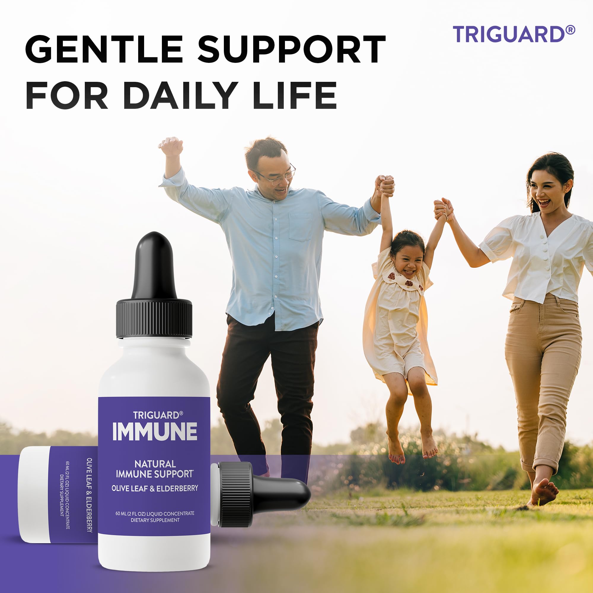 Oxygen Nutrition Triguard Plus Colloidal Silver Drops 168g with measuring spoon