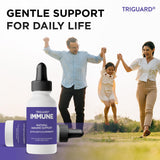 Oxygen Nutrition Triguard Plus Colloidal Silver Drops 168g with measuring spoon