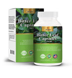 Ozengluz Bitter Leaf Capsules 60 count front view