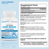 P Puregen Labs Dairy Rescue packaging with product details