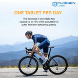 P Puregen Labs Ferrous Sulfate 325mg Iron Supplement ingredients list