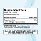 P Puregen Labs Magnesium Citrate 500 mg side view