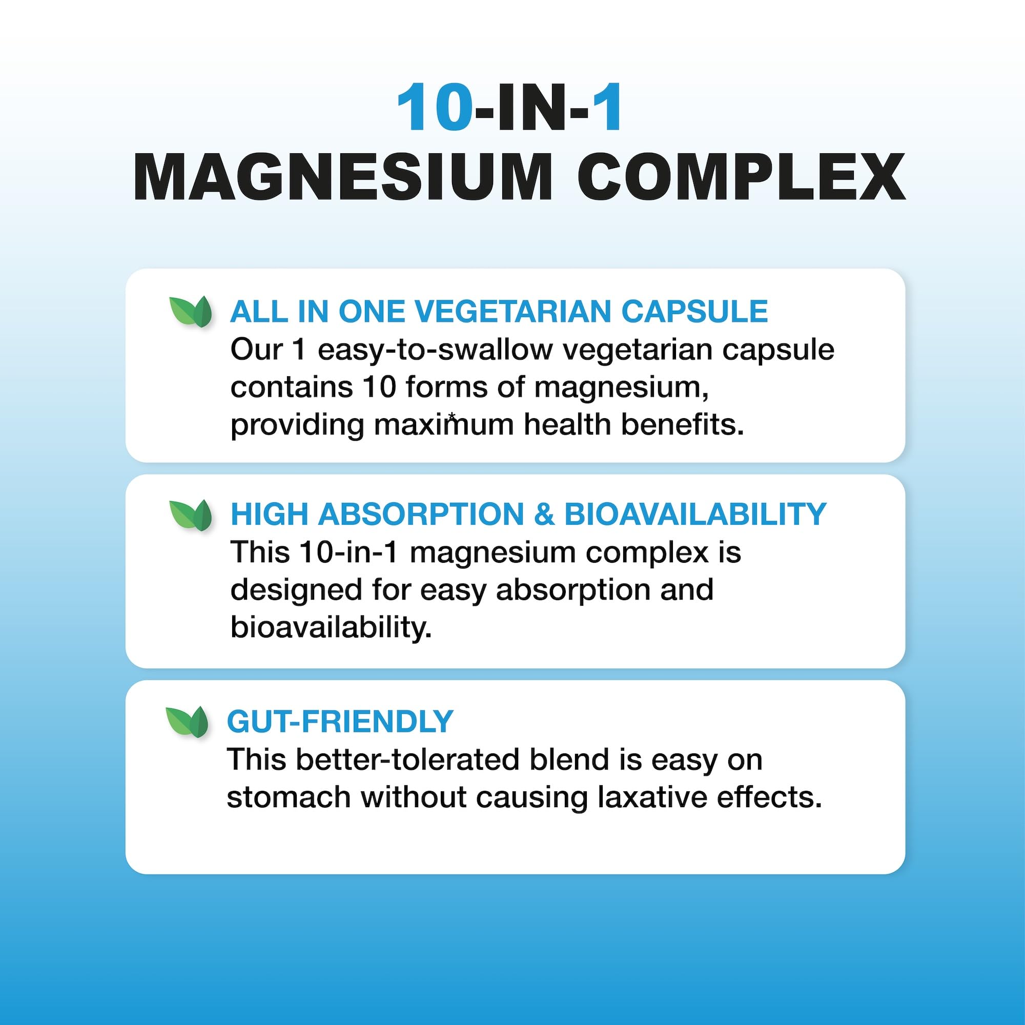 P Puregen Labs Magnesium Complex 10-in-1 supplement packaging