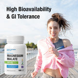 P Puregen Labs Magnesium Malate 500 mg supplement capsule close-up