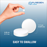P Puregen Labs Magnesium Supplement 400mg capsule close-up