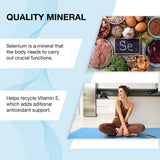 P Puregen Labs Selenium Supplement bottle top view