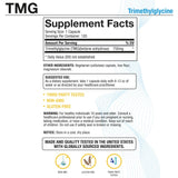 P Puregen Labs Trimethylglycine 750mg capsules side view