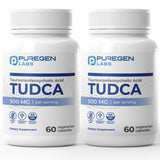 P Puregen Labs TUDCA Bile Salts Liver Supplement front view