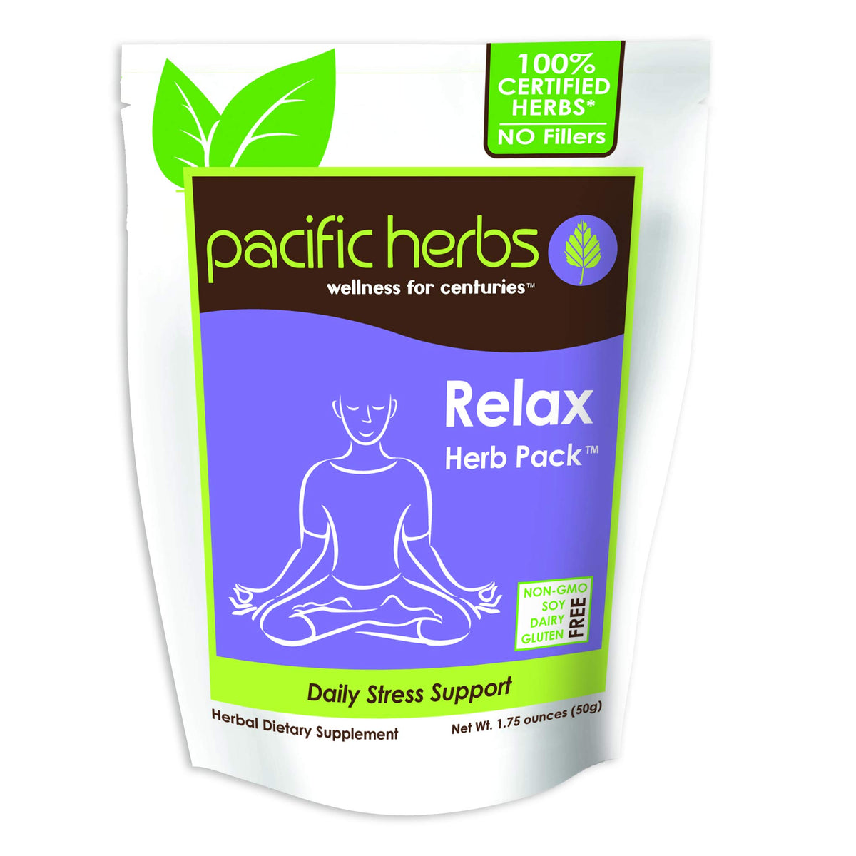 Pacific Herbs Natural daily wellness Herbal Extract front view packaging
