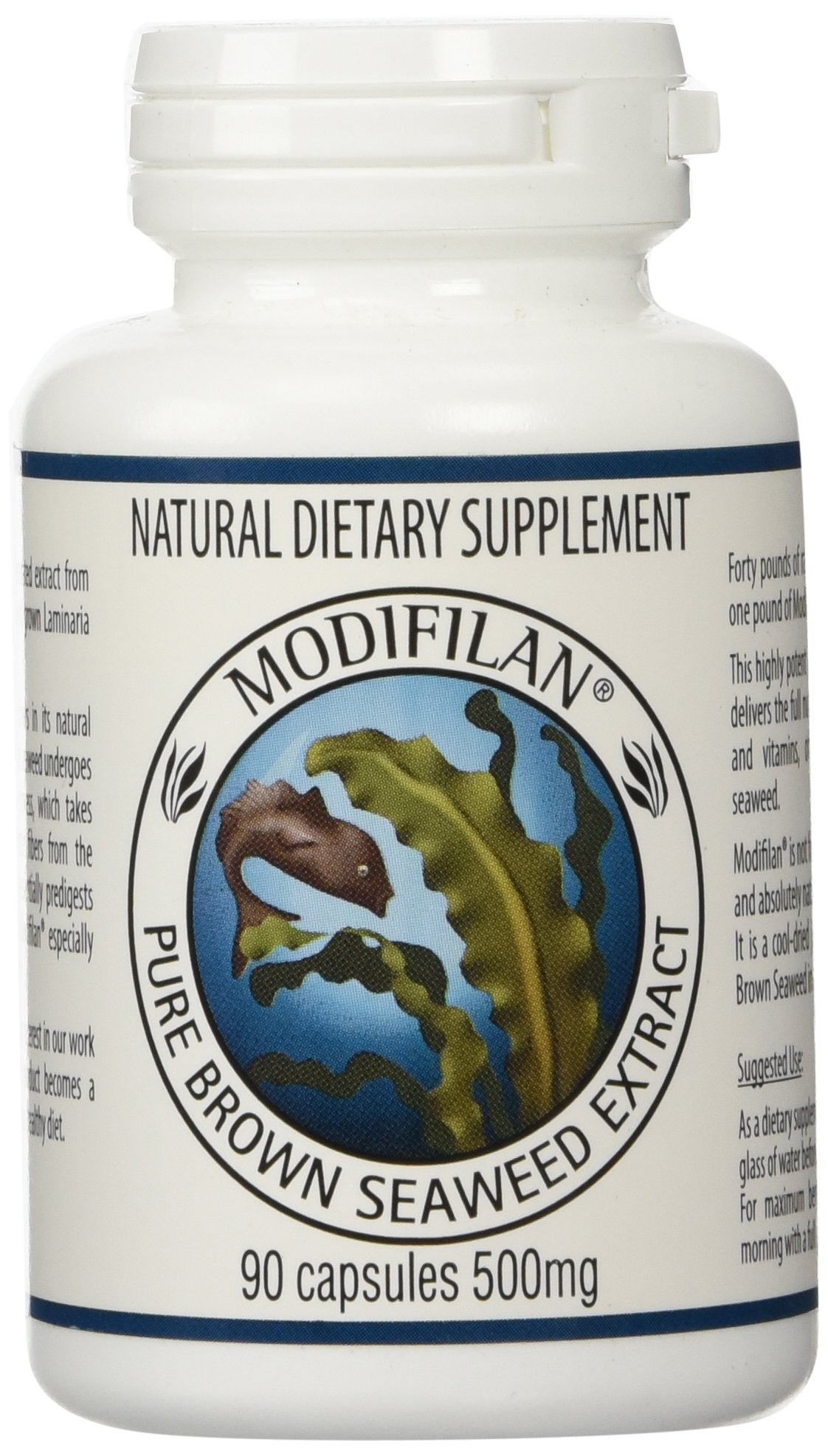 Pacific Standard Distributors Modifilan 500mg capsules front view