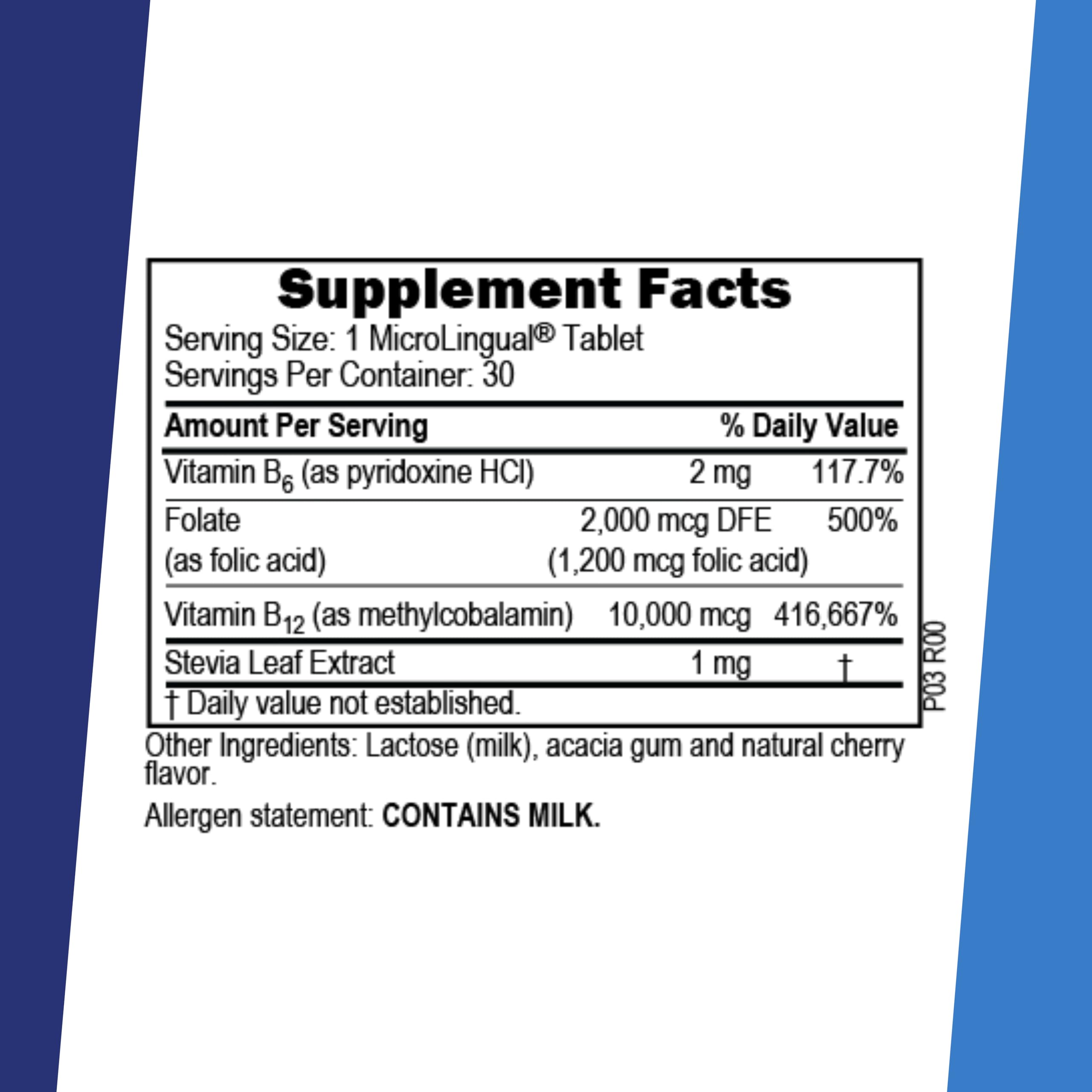 Pack of quality Source B-12 Methylcobalamin Sublingual Tablets