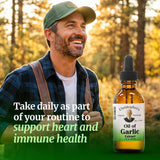 Packaging of Christopher's Original Formulas Garlic Oil Extract