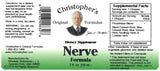 Packaging of Christopher's Original Formulas Nerve Formula 2 oz