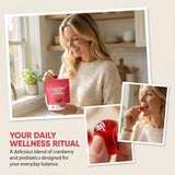 Packaging of KBKTWOLT Cranberry & Probiotic Gummies