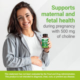 Packaging of Nested Naturals Choline Supplement