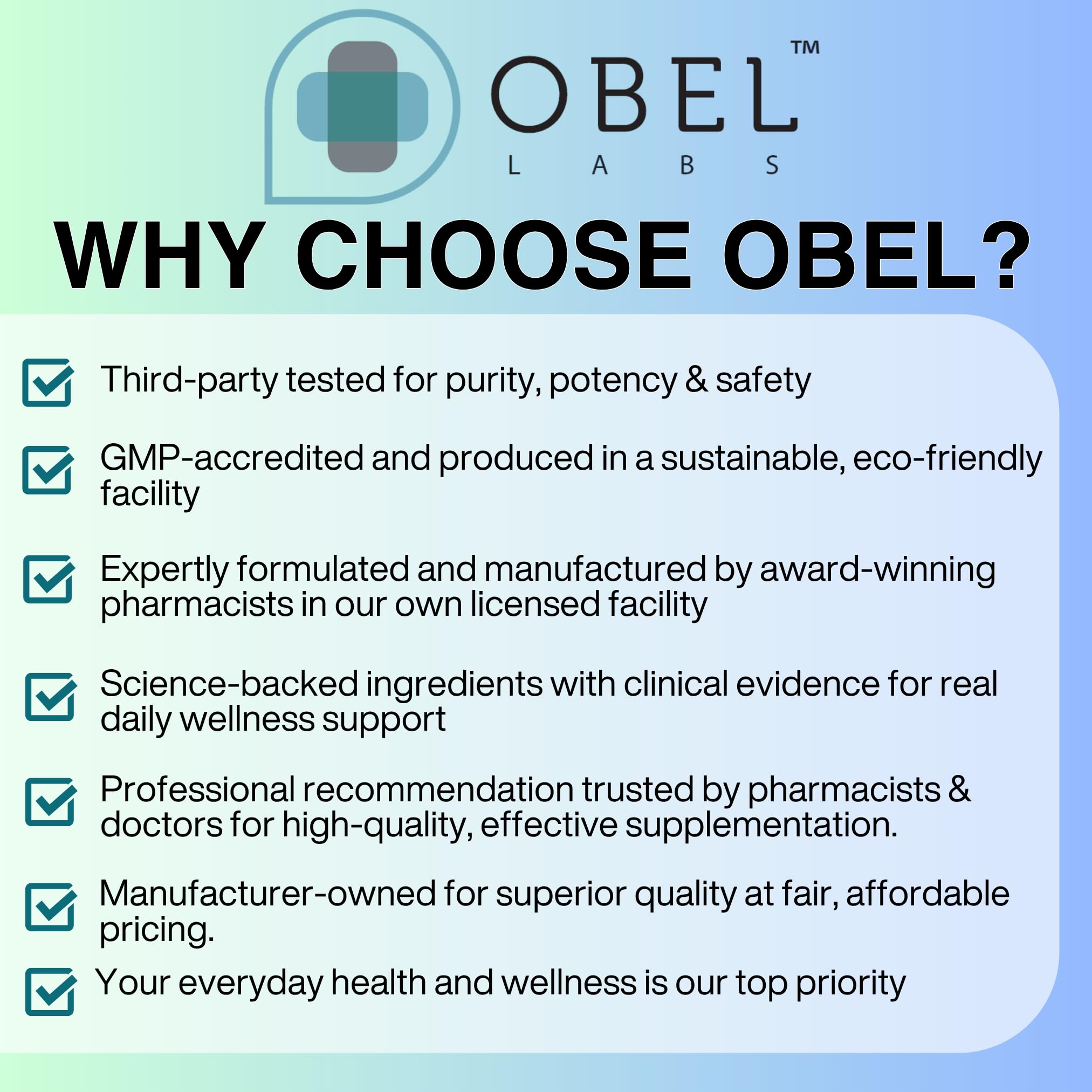 Packaging of obel Daily Multivitamin with Ashwagandha & Seaweed