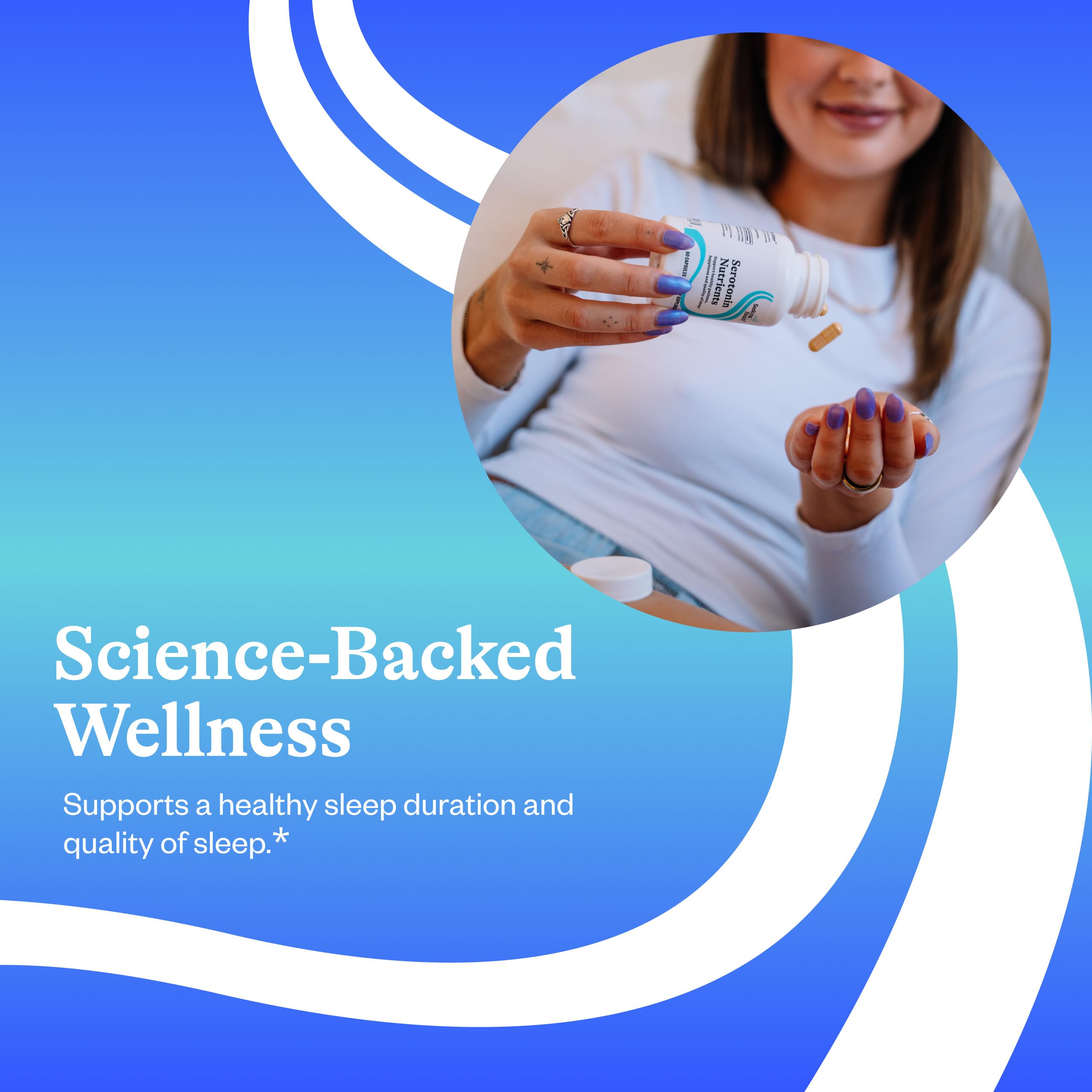 Packaging of Seeking Health Serotonin Nutrients 5-HTP Supplement