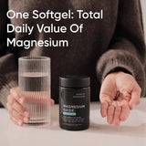 Packaging of Sports Research Magnesium Supplement with label details