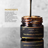 PahalFire Shilajit Gold-Grade Himalayan Resin 20g packaging details